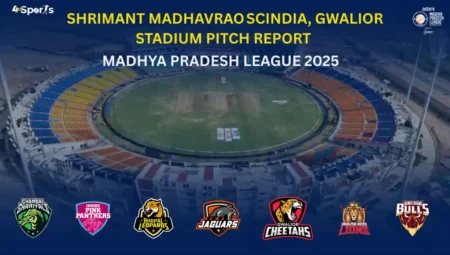Shrimant Madhavrao Scindia, Gwalior Stadium Pitch & Weather Report Today: Madhya Pradesh League 2025