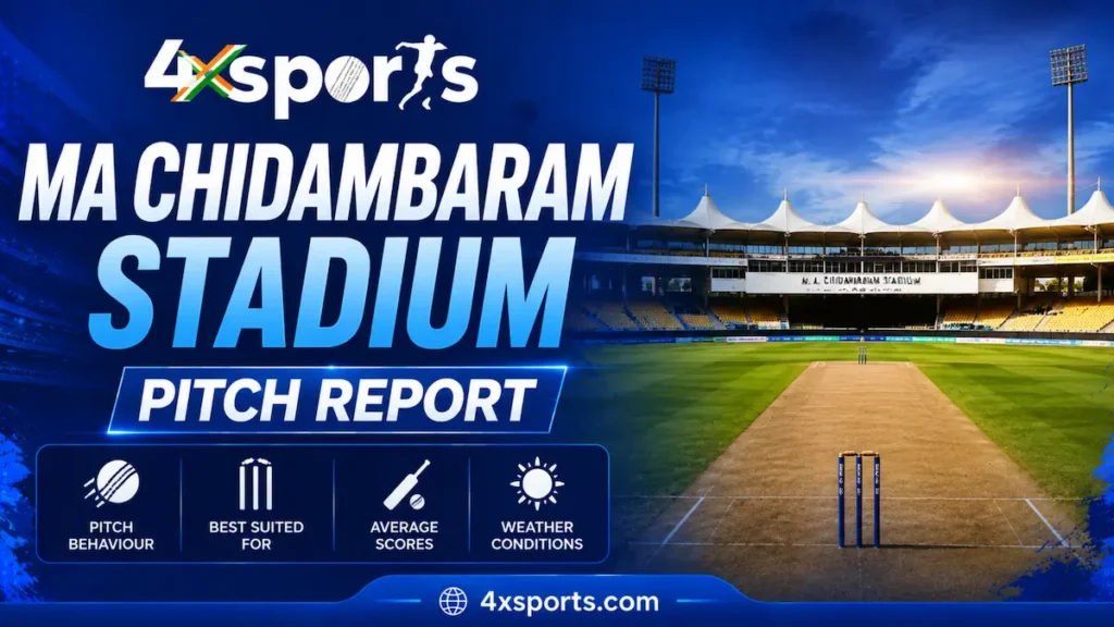 MA Chidambaram Stadium Pitch Report