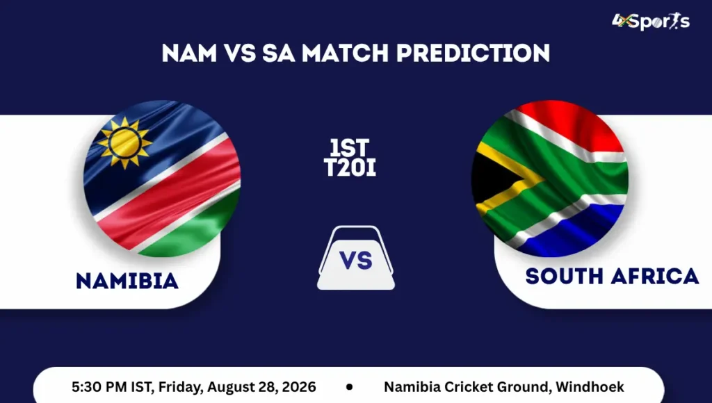 NAM vs SA Match Prediction 1st T20I 2026