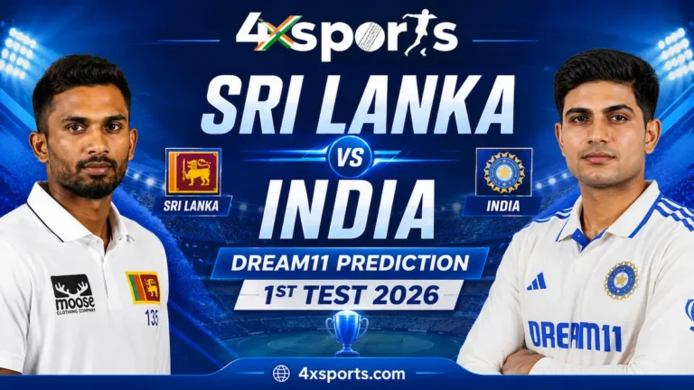 SL vs IND Dream11 Prediction Today Match