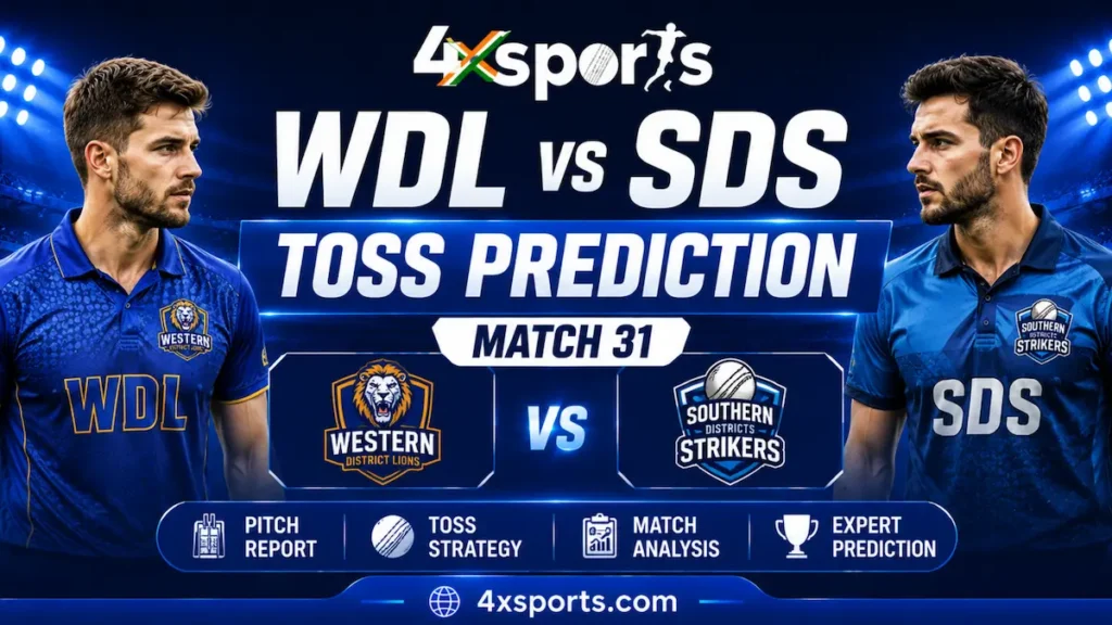WDL vs SDS Toss Prediction