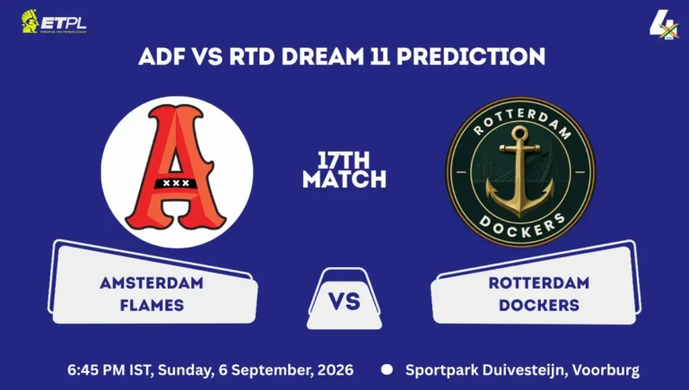 ADF vs RTD Dream11 Prediction Today Match 17th ETPL 2026