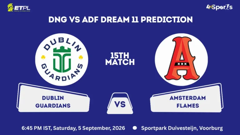 DNG vs ADF Dream11 Prediction Today Match 15th ETPL 2026