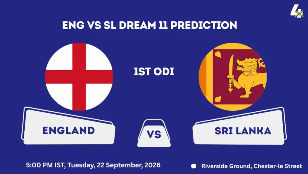 ENG vs SL Dream11 Prediction Today Match 1st ODI 2026