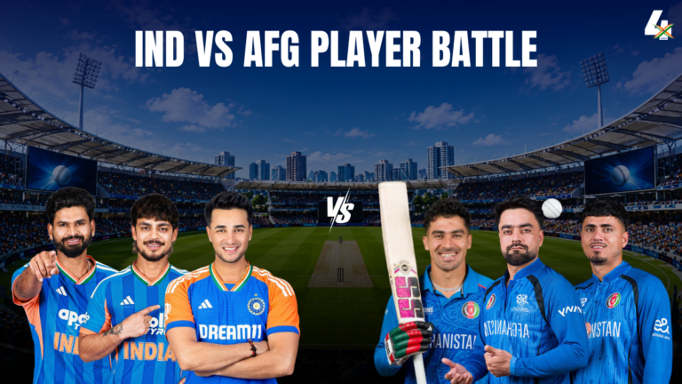 IND vs AFG Player Battle, 1st T20I 2026