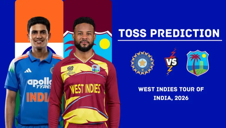 IND vs WI Toss Prediction Today 1st ODI 2026