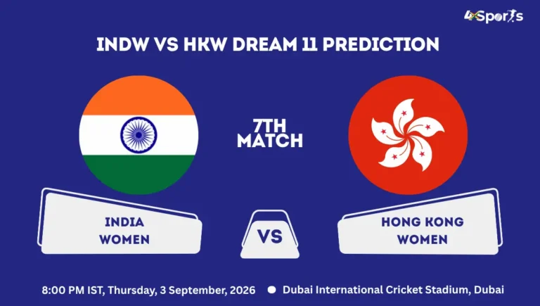 India Women vs Hong Kong Dream11 Prediction Today Match