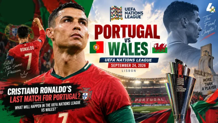 Cristiano Ronaldo's last match for Portugal?