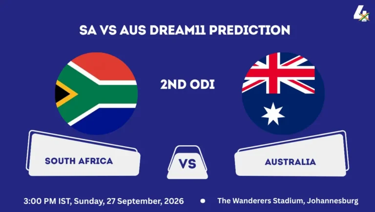 SA vs AUS Dream11 Prediction Today Match 2nd ODI 2026