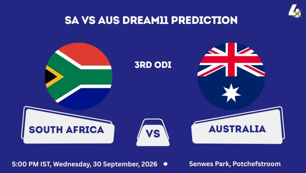 SA vs AUS Dream11 Prediction Today Match 3rd ODI 2026
