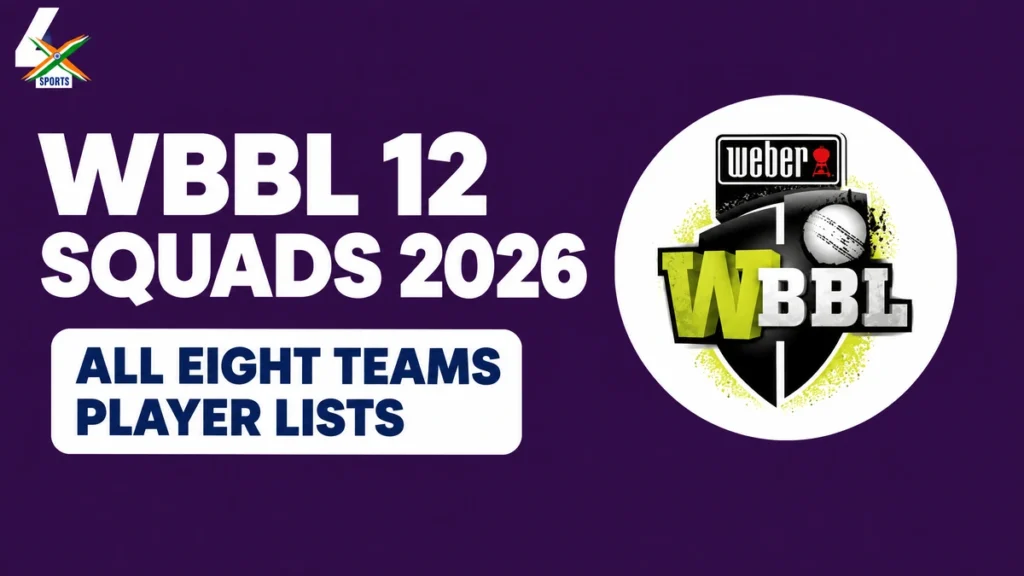 WBBL 12 Squads 2026 – All Teams and Players WBBL 12 Squads 2026 — All Eight Teams, Confirmed Player Lists